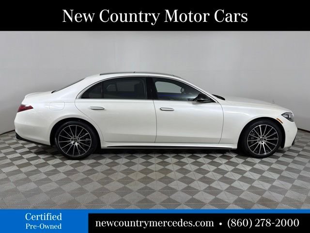Certified Used 2021 White Mercedes-Benz S 580 image 8