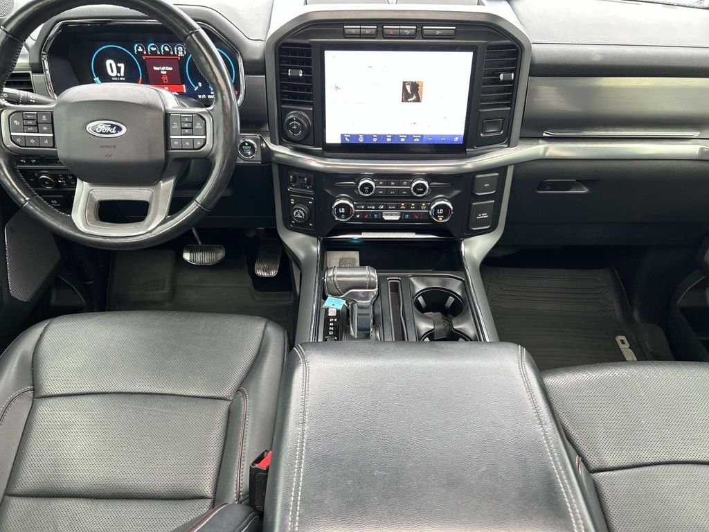 Used 2021 Agate Black Metallic Ford Lariat image 14
