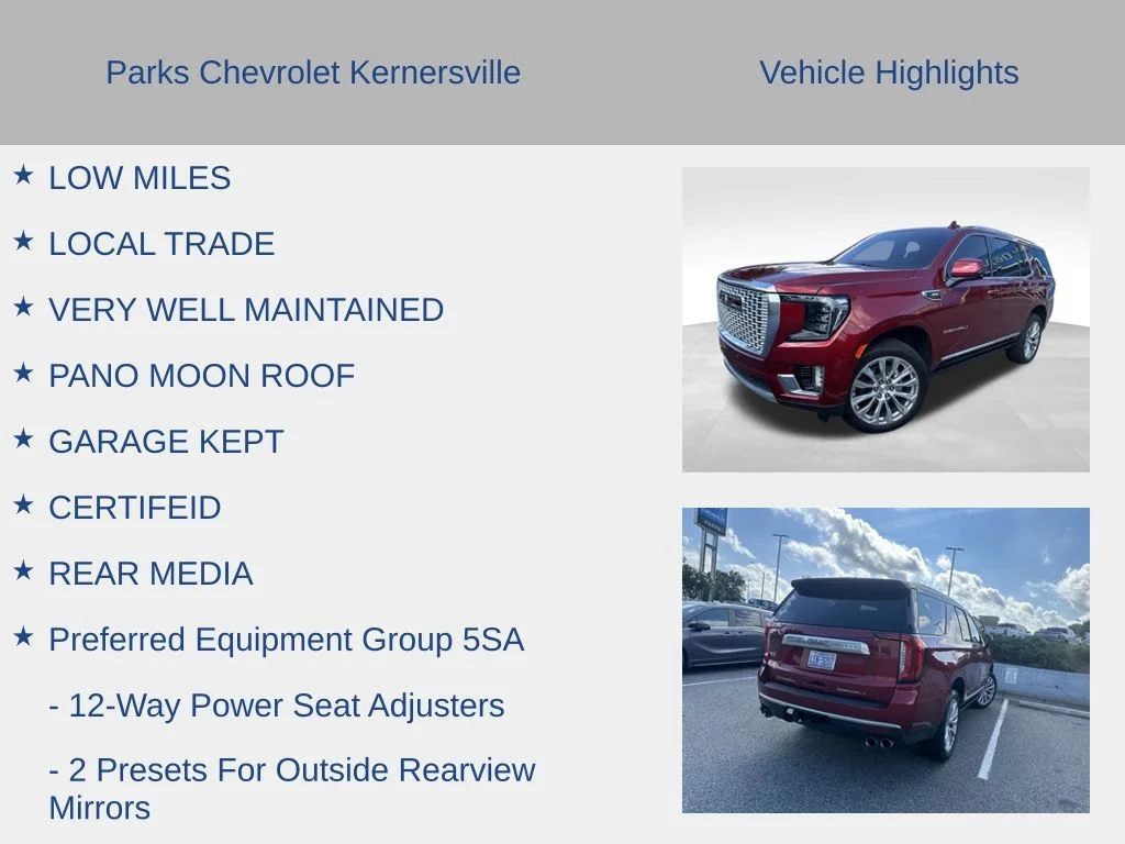 Used 2024 Red GMC Denali image 6