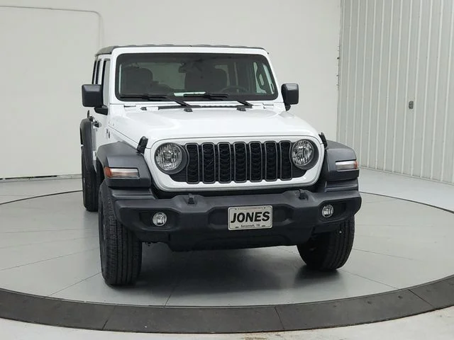 New 2026 Bright White Clear-Coat Exterior Paint Jeep Sport image 2