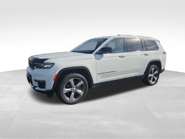 Used 2021 White Jeep Limited 4x4 image 1