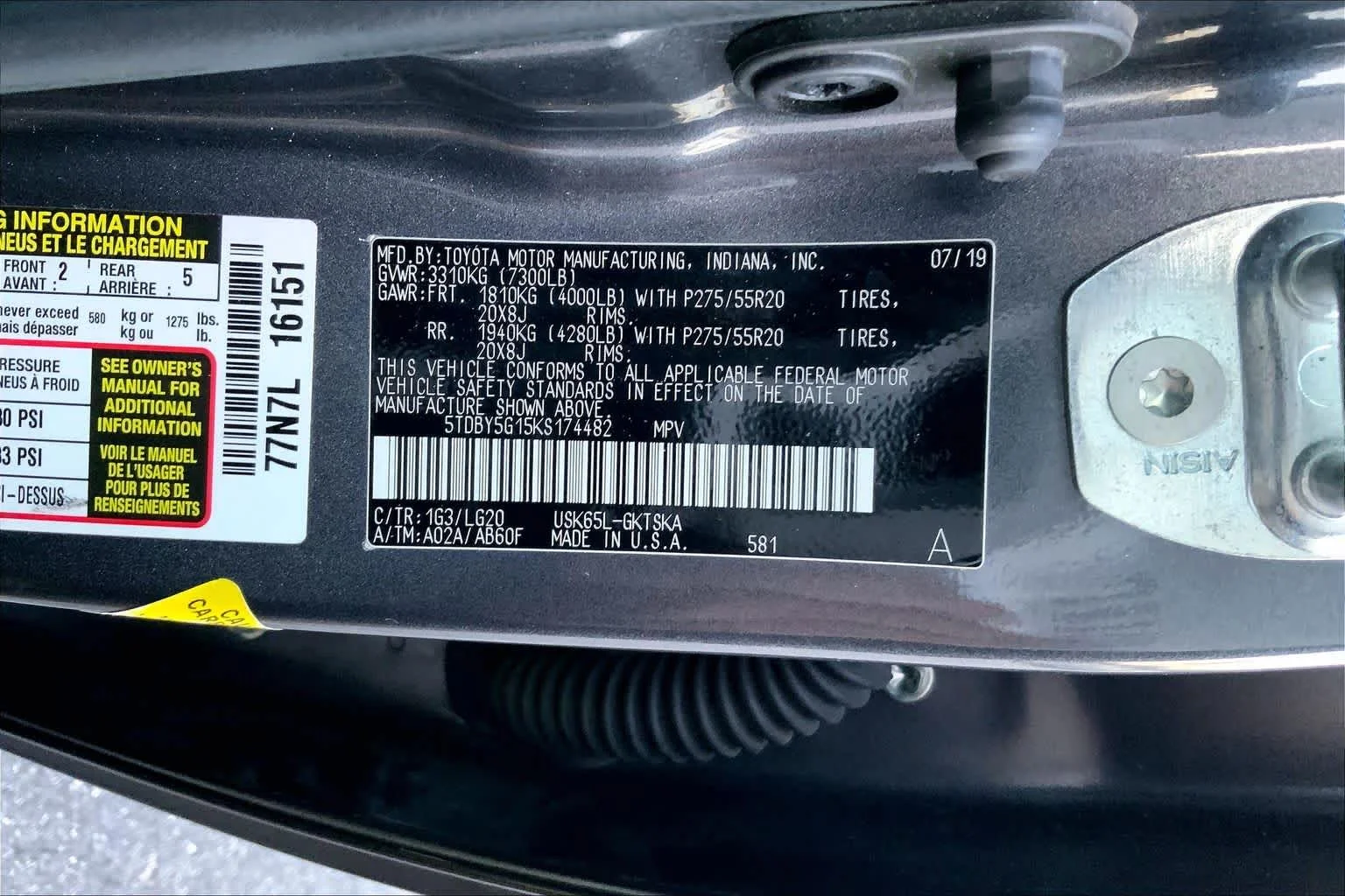 Used 2019 Magnetic Gray Metallic Toyota TRD Sport image 29