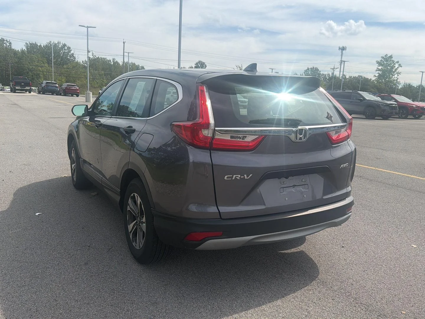 Used 2019 Modern Steel Metallic Honda LX image 5