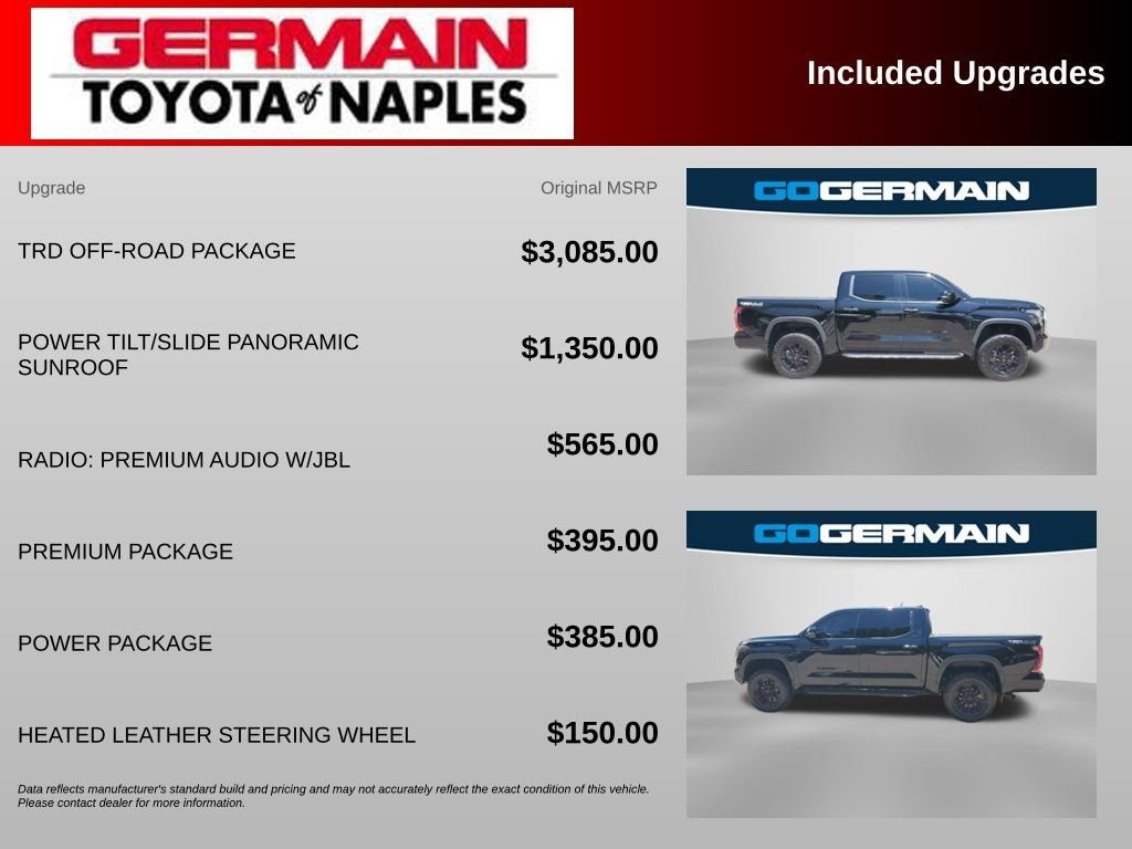 Used 2022 Black Toyota Limited image 5