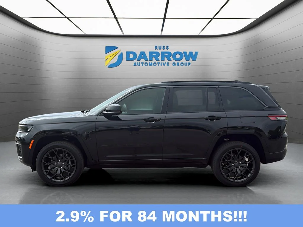 New 2026 Diamond Black Crystal Pearl-Coat Exterior Paint Jeep Summit image 2
