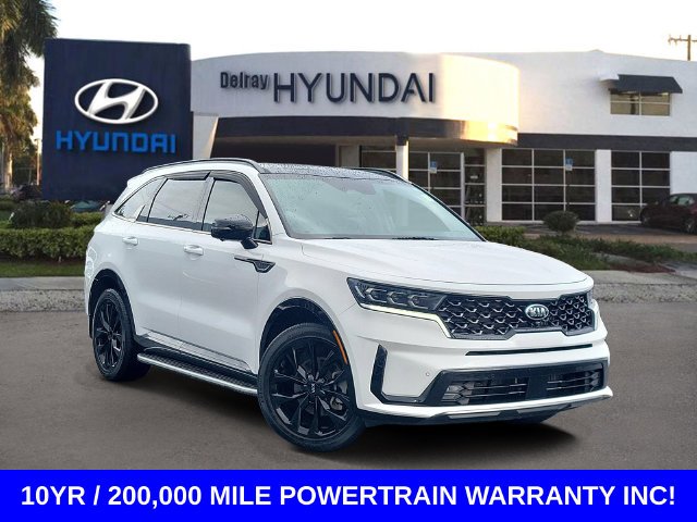 Used 2021 White Kia SX-Prestige image 1