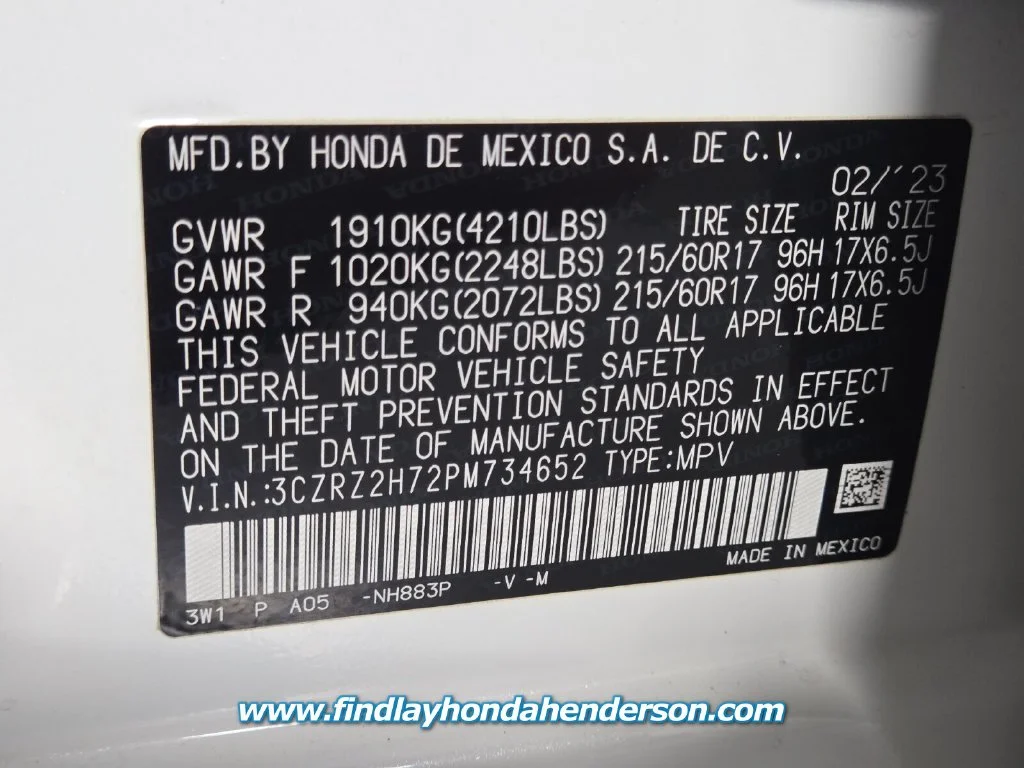 2023 Honda HR-V EX-L - Photo 14