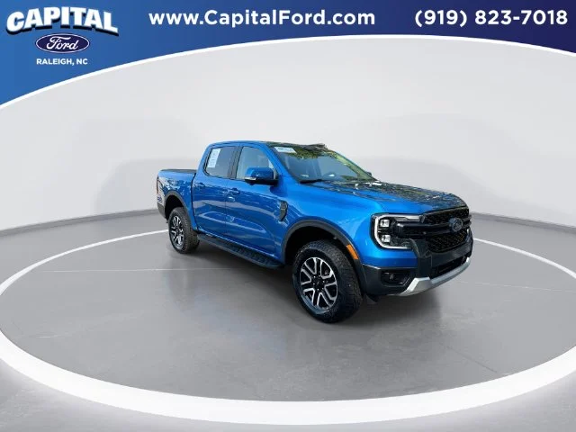 Used 2025 Blue Ford Lariat image 2
