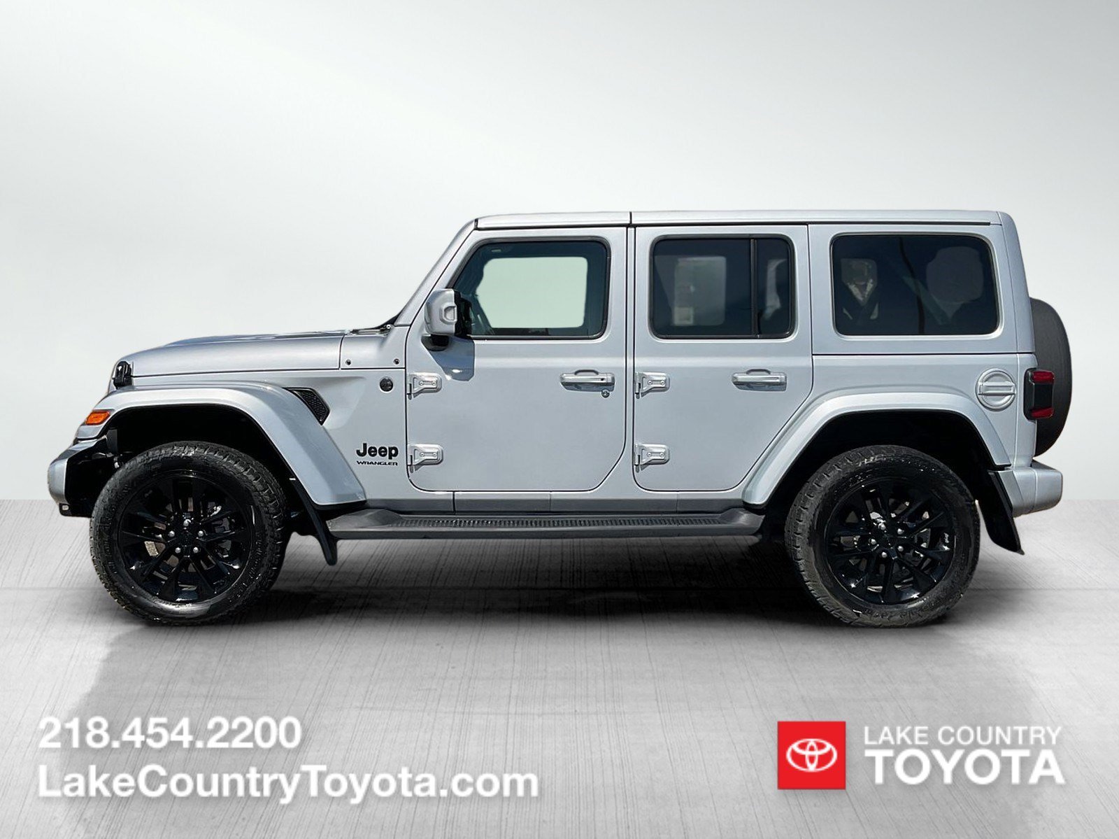 Used 2023 Jeep Wrangler 4-Door Sahara High Altitude with VIN 1C4HJXEG2PW587713 for sale in Brainerd, Minnesota