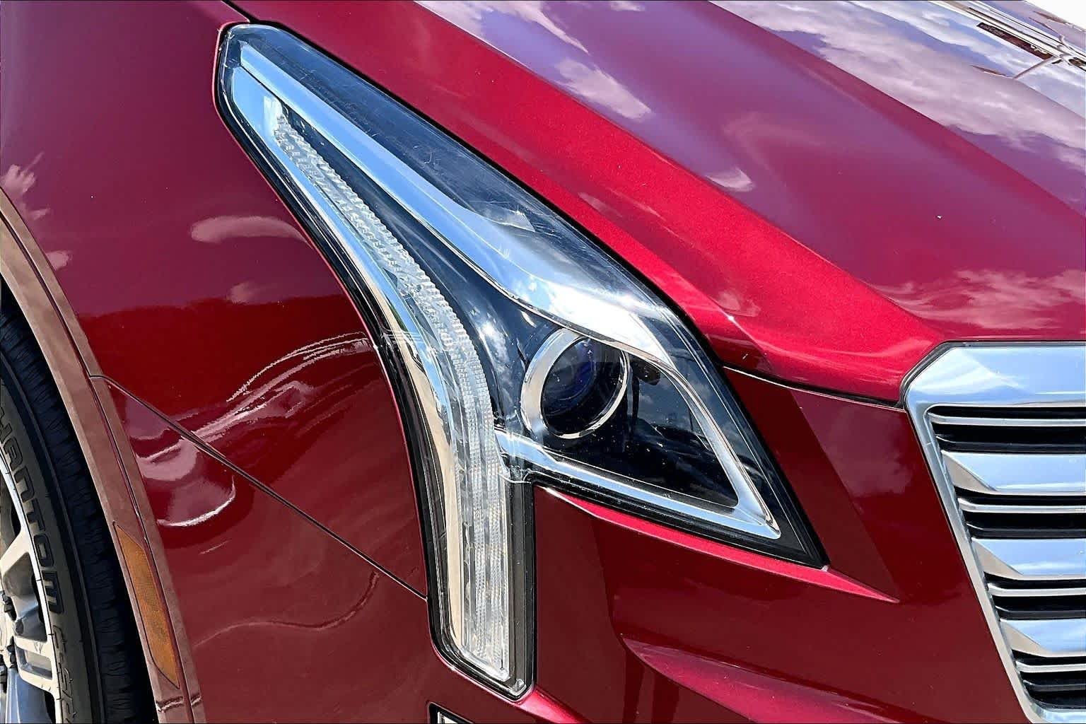 Used 2017 Red Passion Tintcoat Cadillac Luxury FWD image 26