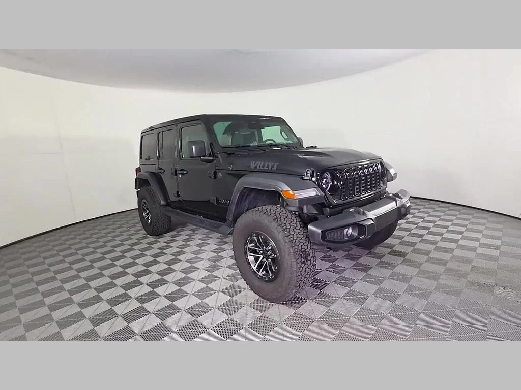 Used 2026 Black Clearcoat Jeep Willys image 34