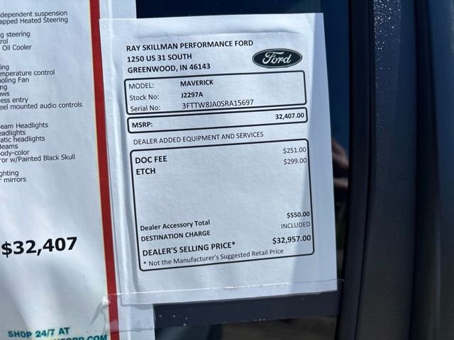 Used 2025 Green Ford XLT image 3