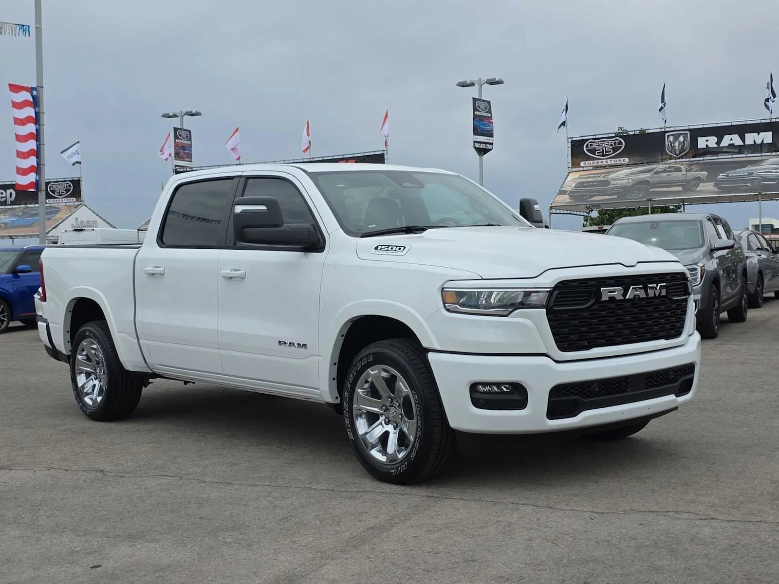 Used 2026 Bright White Clearcoat Ram Big Horn image 2