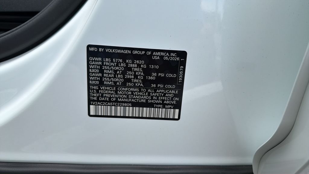 New 2026 White Volkswagen 2.0T SEL R-Line Black image 23