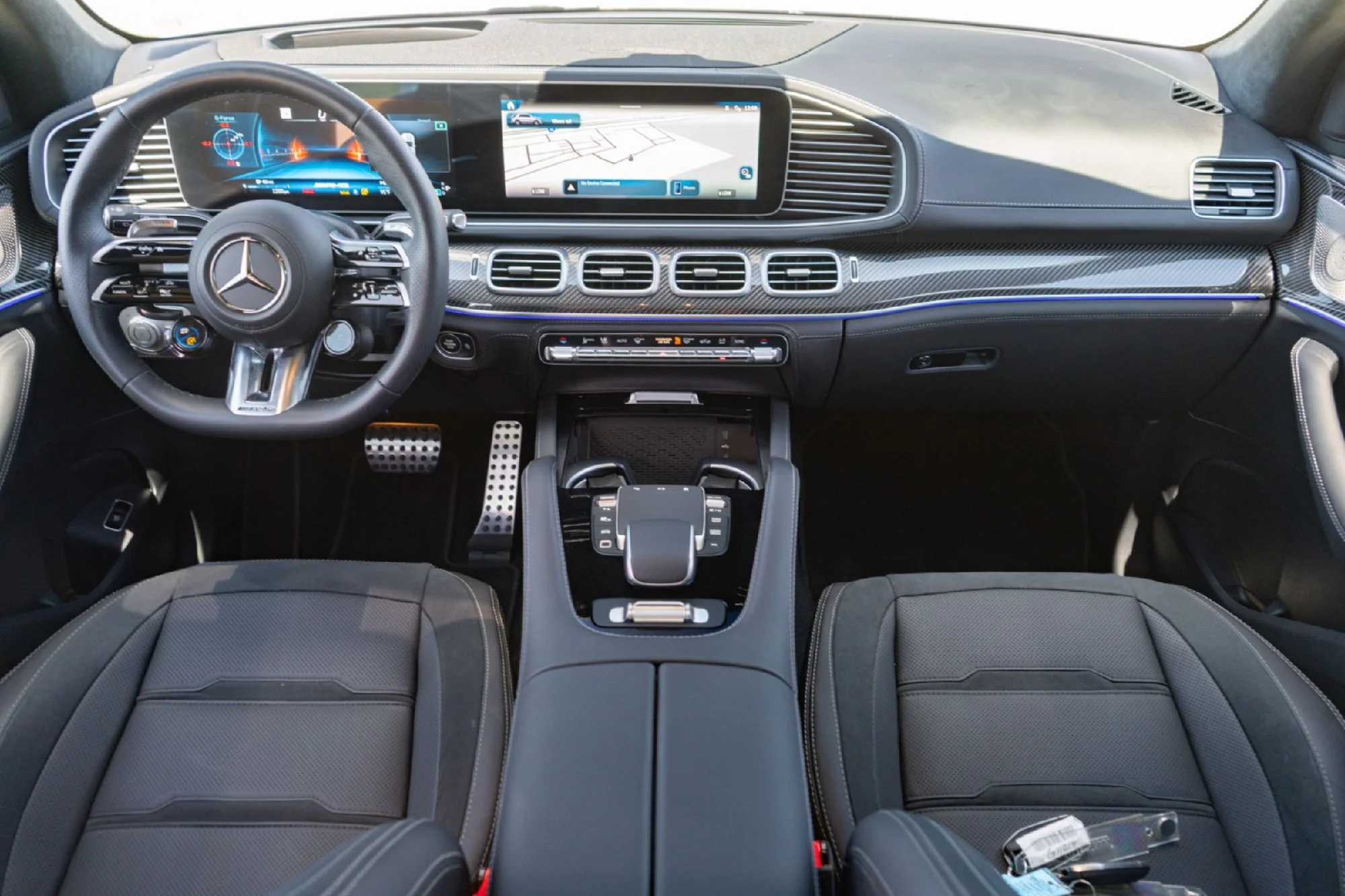 Used 2025 White Mercedes-Benz GLE 63 S AMG® image 21