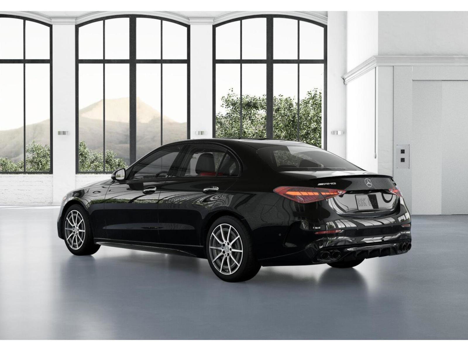 New 2026 Obsidian Black Metallic Mercedes-Benz AMG® C 43 4MATIC® Sedan image 71