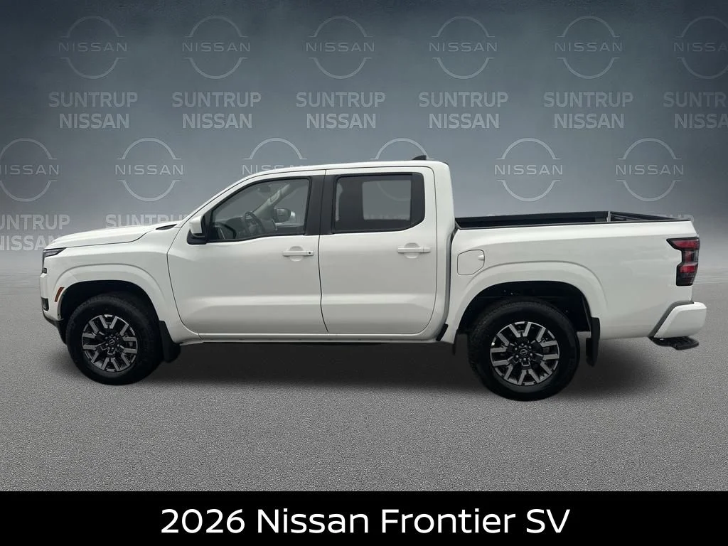 New 2026 White Nissan SV image 3