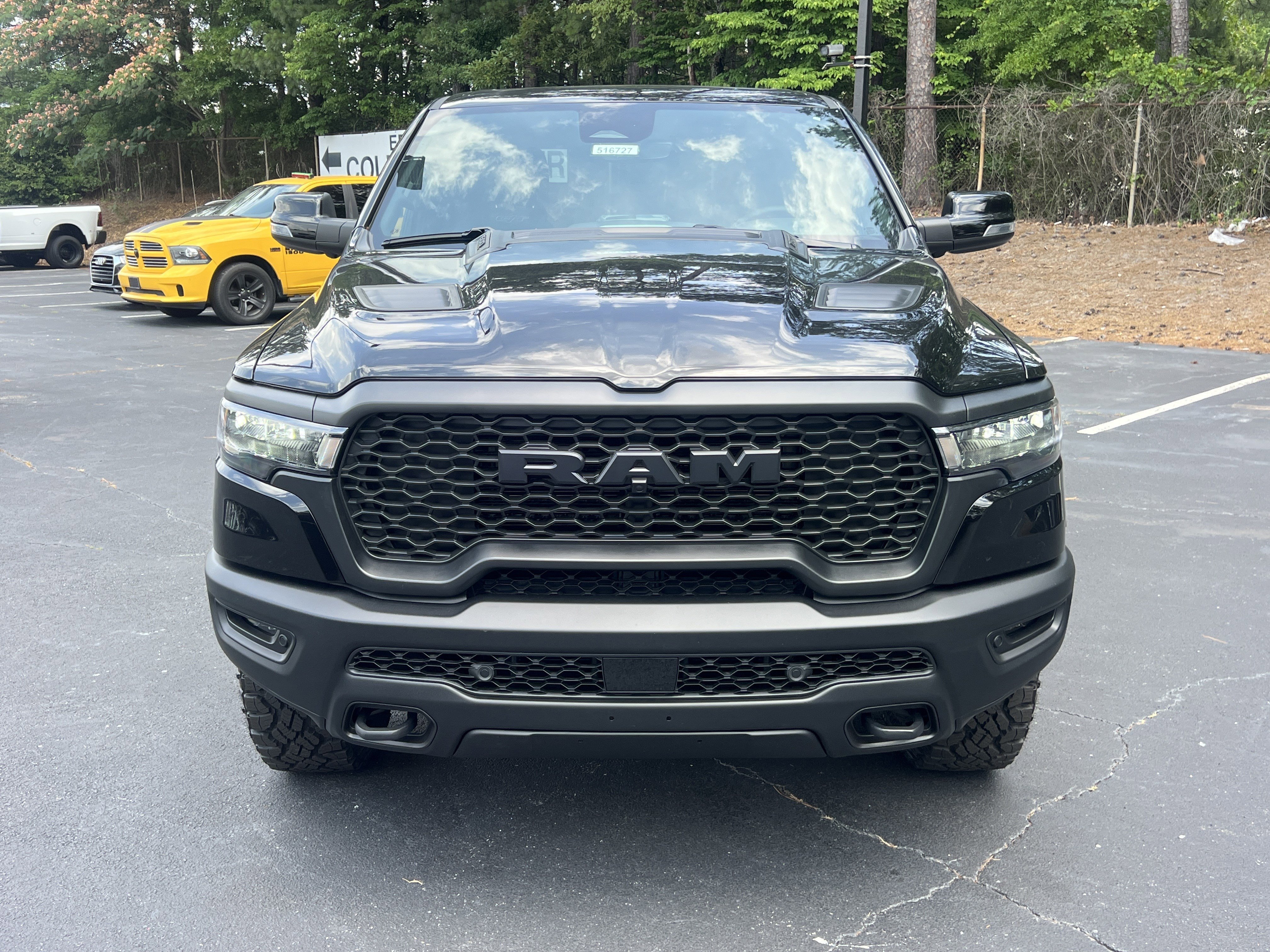 New 2026 Diamond Black Crystal Pearlcoat Ram Rebel image 2