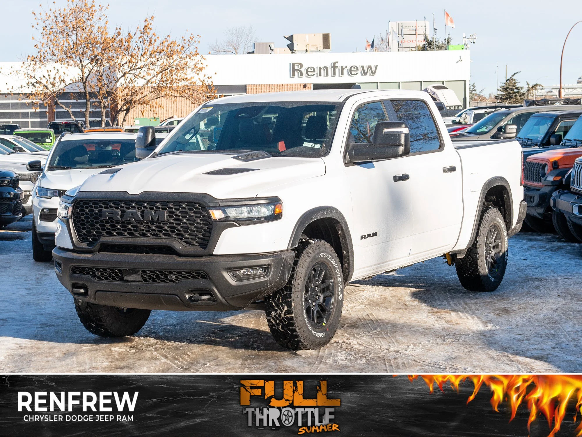 New 2026 White RAM Rebel* image 1