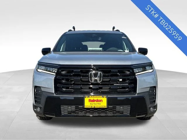 New 2026 Solar Silver Metallic Honda Black Edition image 2