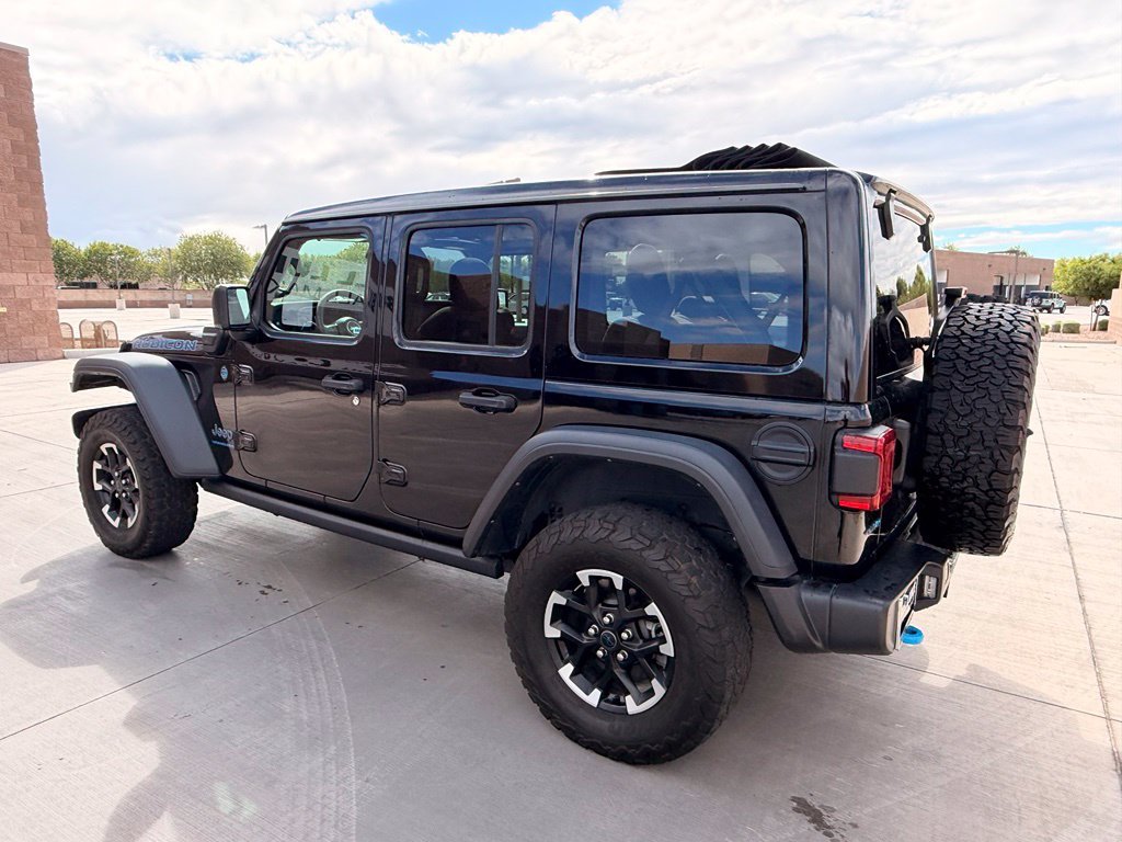 Certified Used 2024 Black Jeep Rubicon 4xe image 11