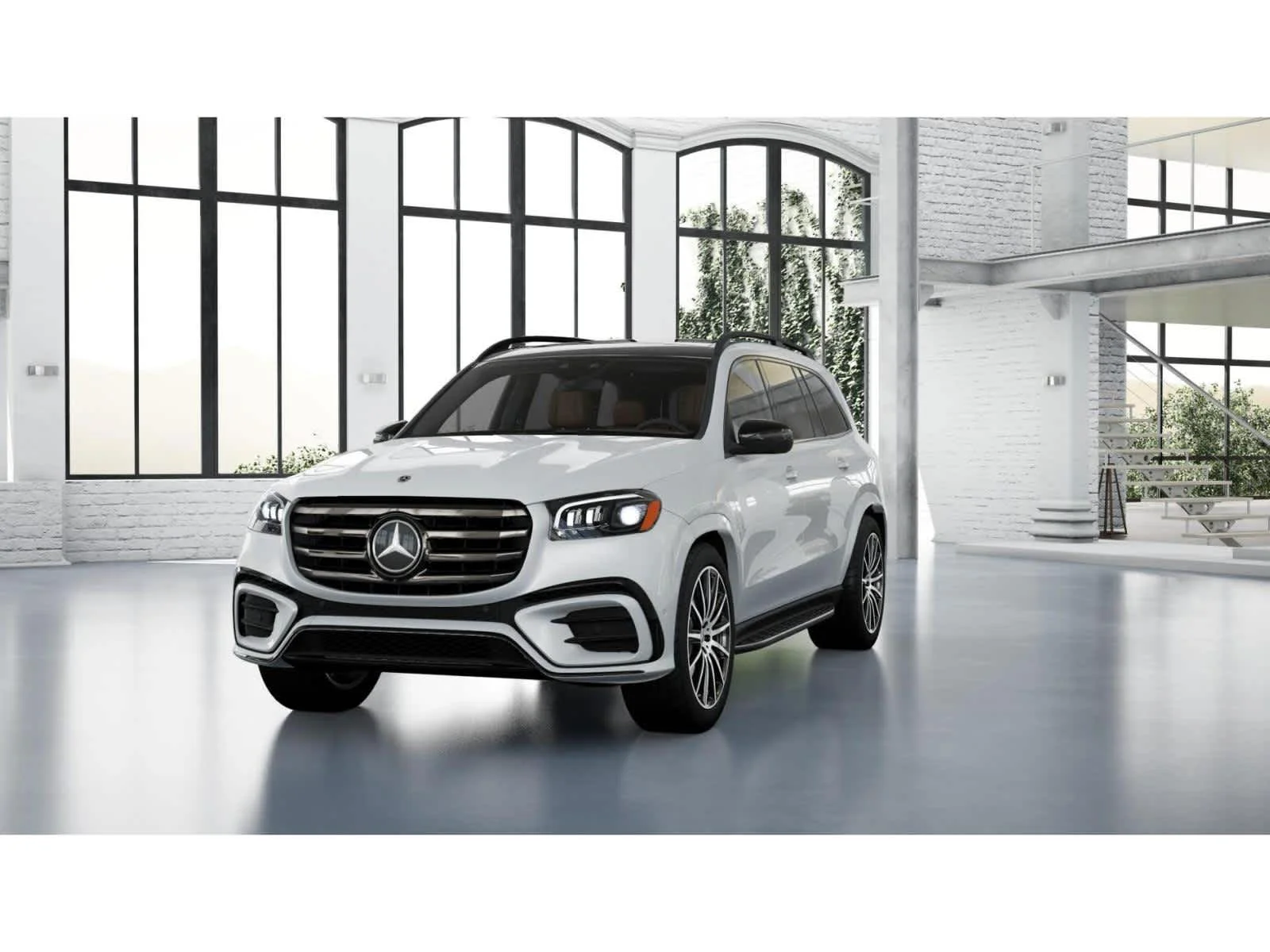 Used 2024 MANUFAKTUR Moonlight White Metallic Mercedes-Benz GLS 450 image 40