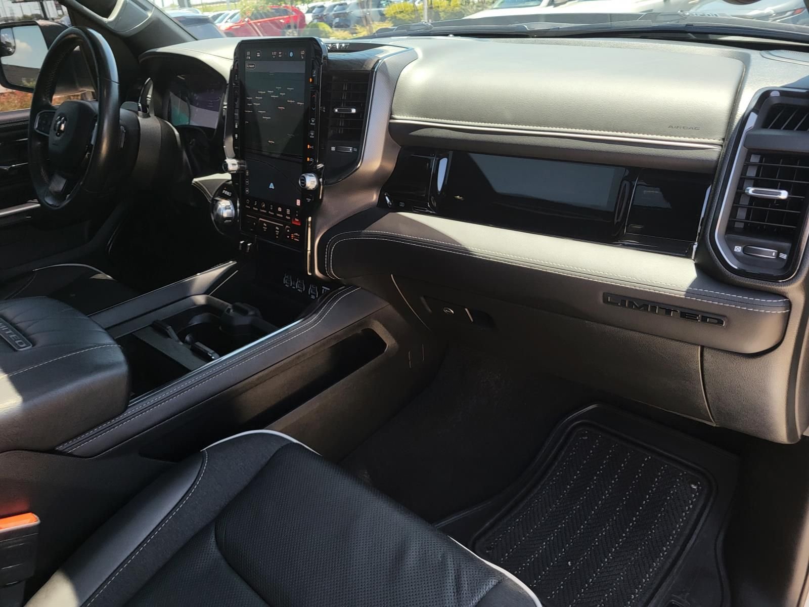 Used 2025 Bright White Clearcoat Ram Limited image 10