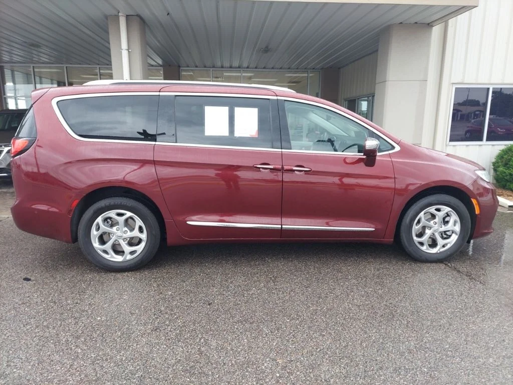 Certified Used 2021 Red Chrysler Limited image 8