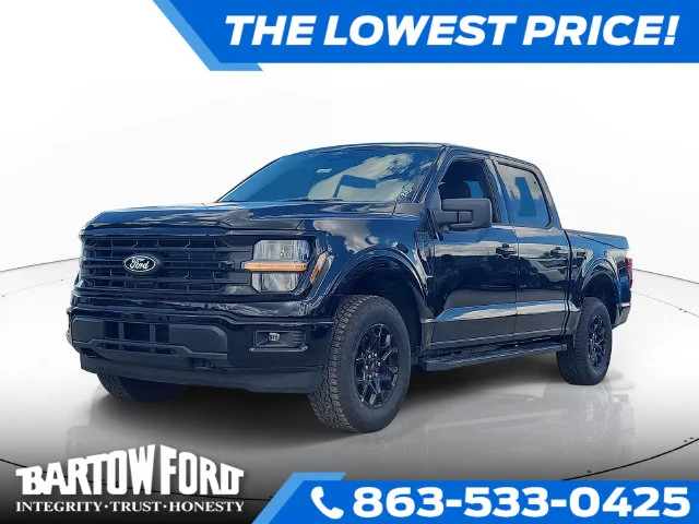 New 2026 Black Metallic Ford XLT image 1