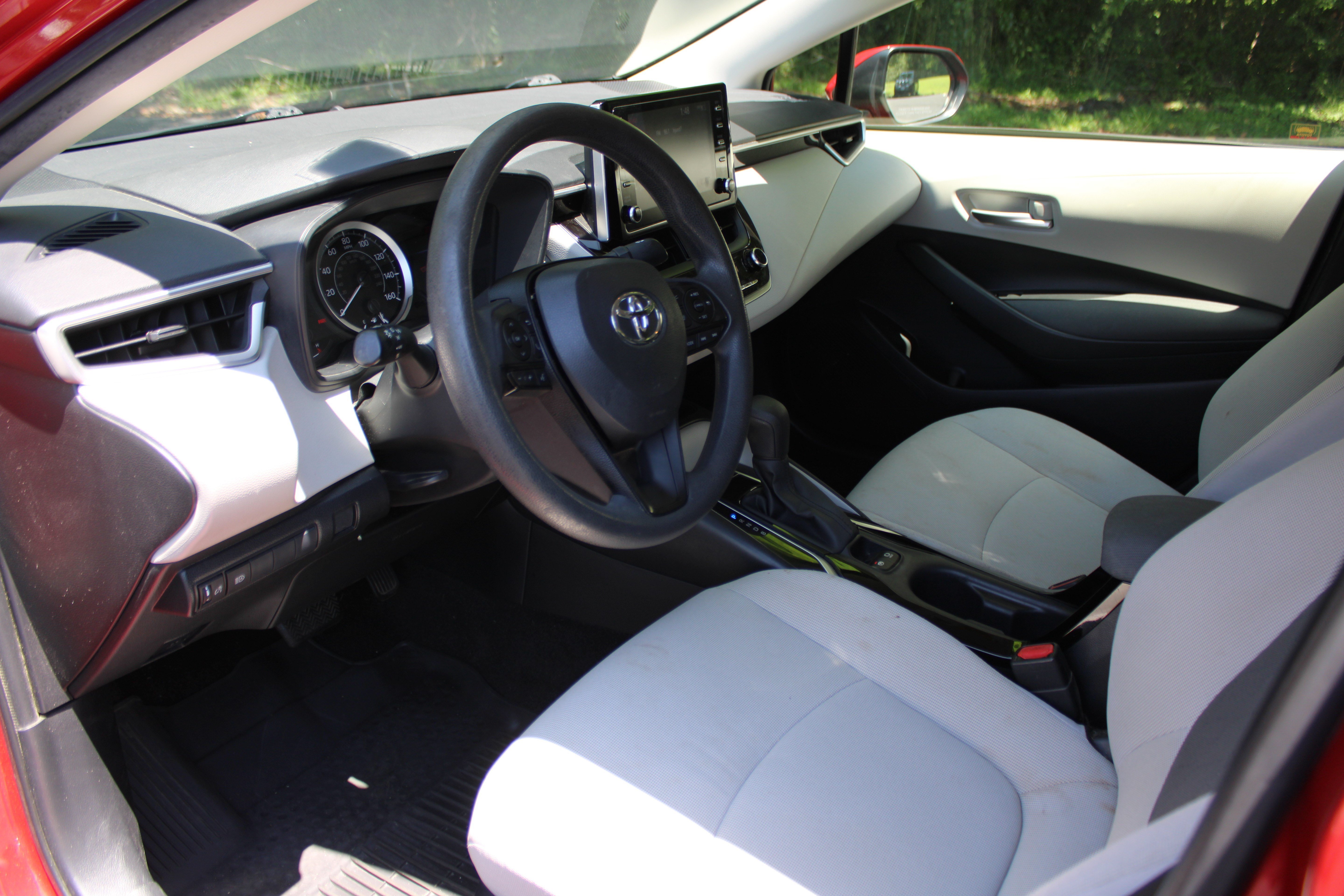 Used 2020 Barcelona Red Metallic Toyota LE image 17