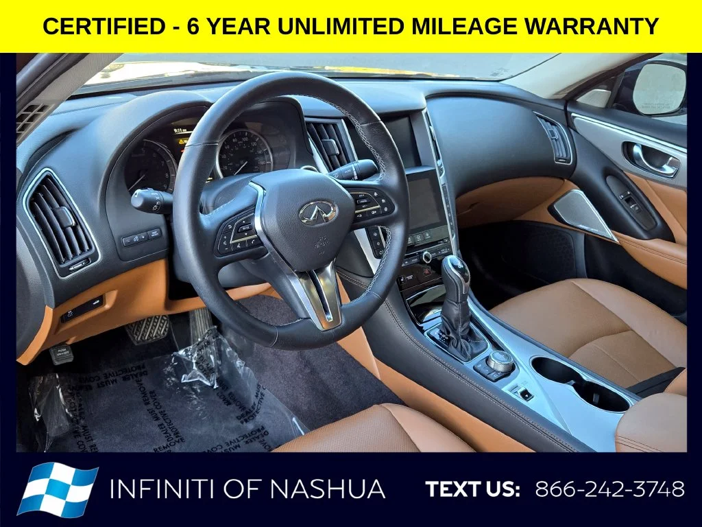 Certified Used 2024 Black INFINITI LUXE image 5