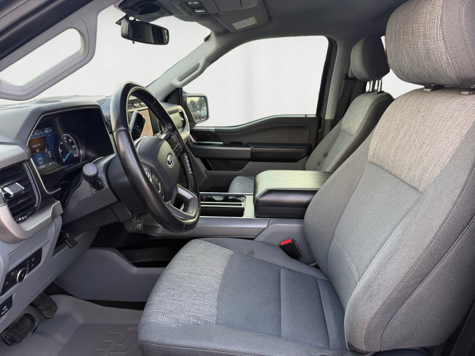 Used 2021 Carbonized Gray Metallic Ford XLT image 10