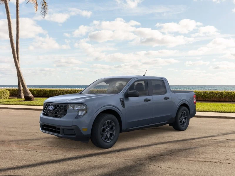 New 2026 Azure Gray Metallic Tri-Coat Ford XLT image 1