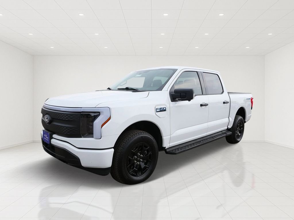 Certified 2025 Ford F-150 Lightning XLT with VIN 1FTVW3LK4SWG15881 for sale in Apple Valley, MN