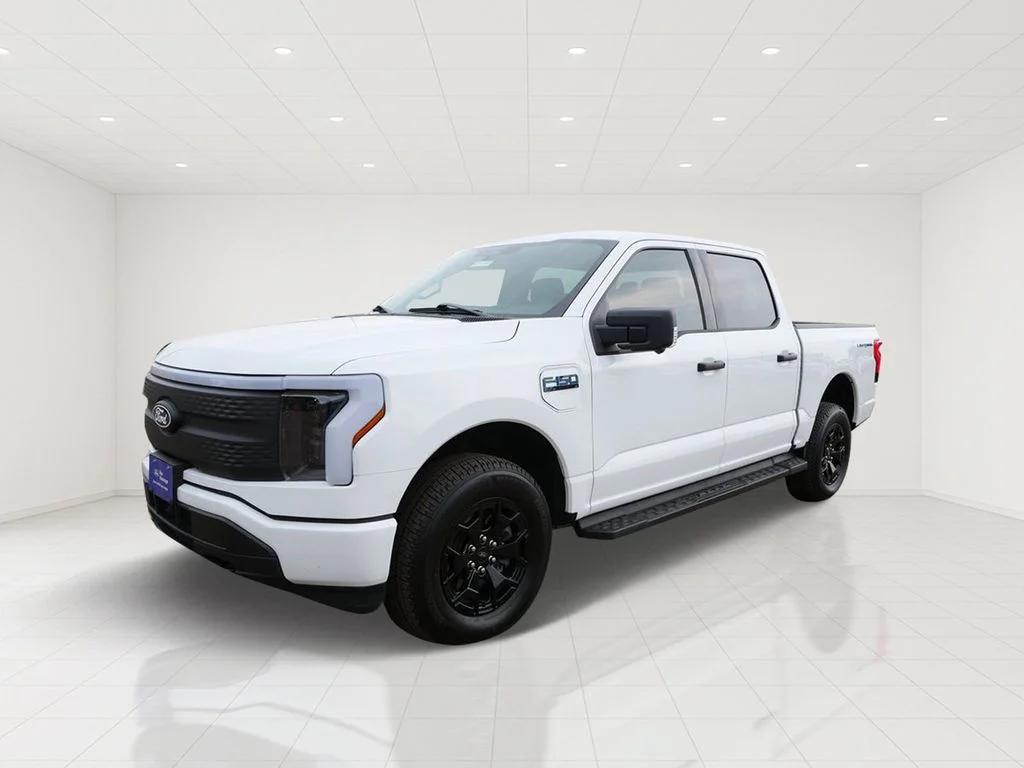 Certified 2025 Ford F-150 Lightning XLT with VIN 1FTVW3LK4SWG15881 for sale in White Bear Lake, MN