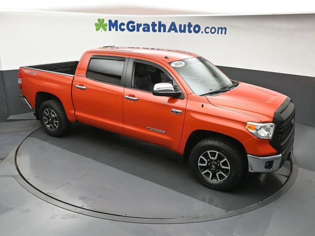 Used 2016 Orange Toyota Limited image 3