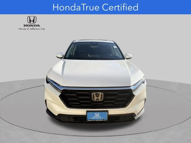 Certified Used 2025 Platinum White Pearl Honda EX-L image 3