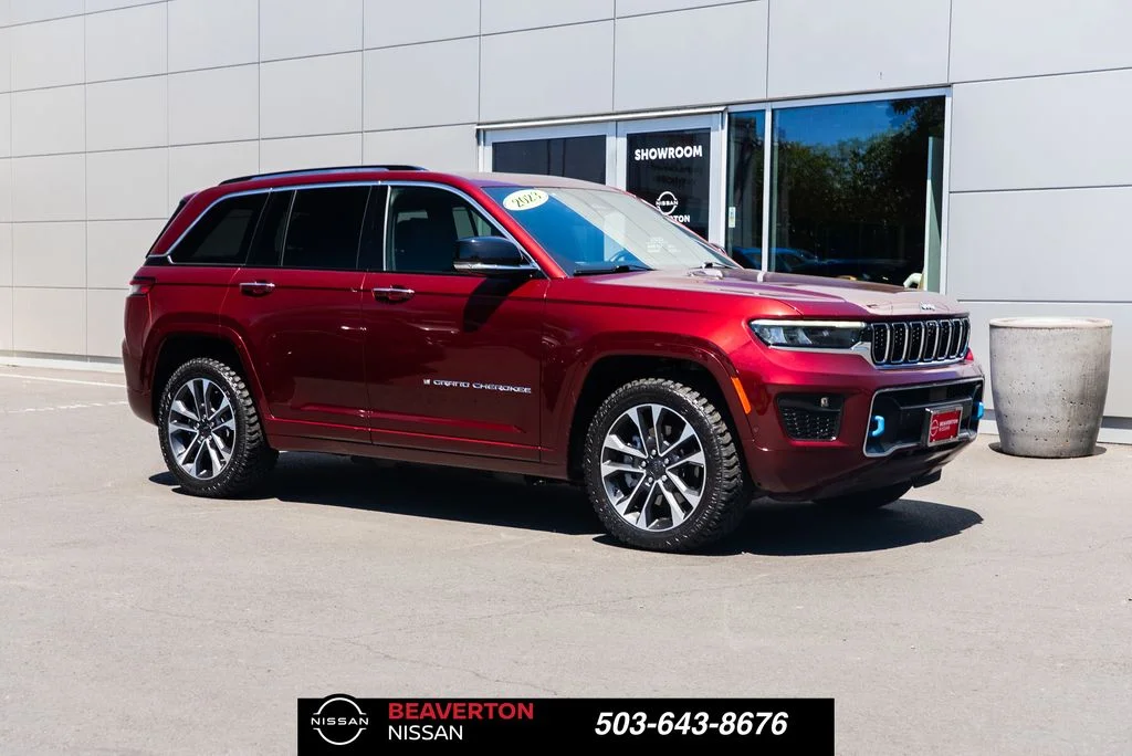 Used 2023 Red Jeep Overland 4xe image 1