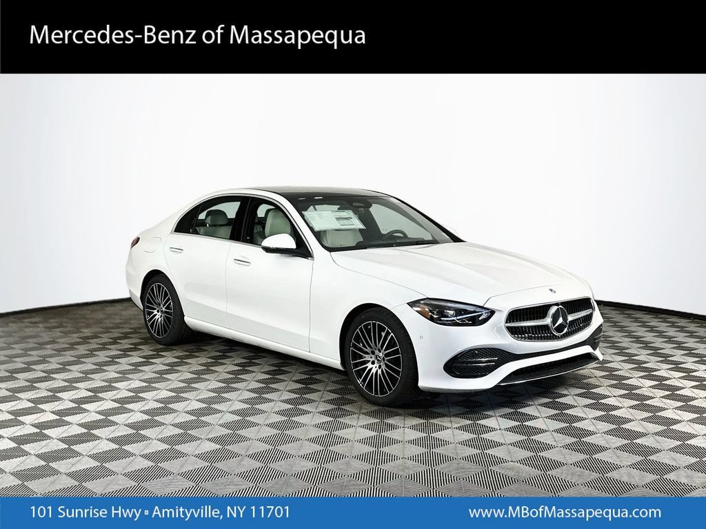 New 2026 Polar White Mercedes-Benz C 300 image 34