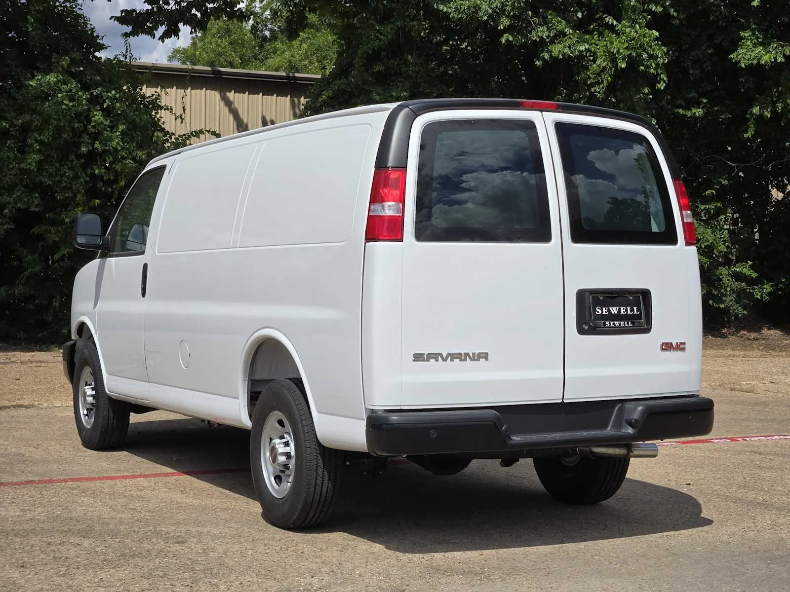 New 2026 Summit White GMC Work Van image 4