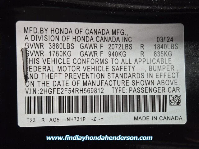 2024 Honda Civic Sport - Photo 45