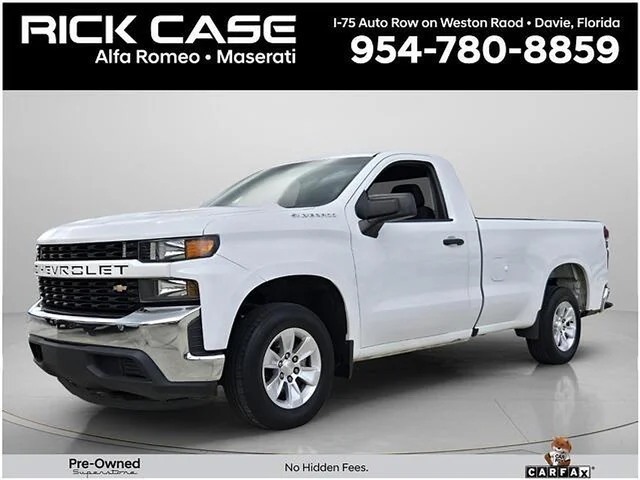 2021 Chevrolet Silverado 1500 2WD Regular Cab Long Bed WT