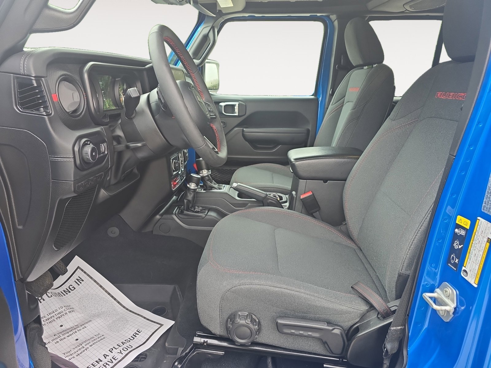 Used 2024 Hydro Blue Pearlcoat Jeep Rubicon image 23