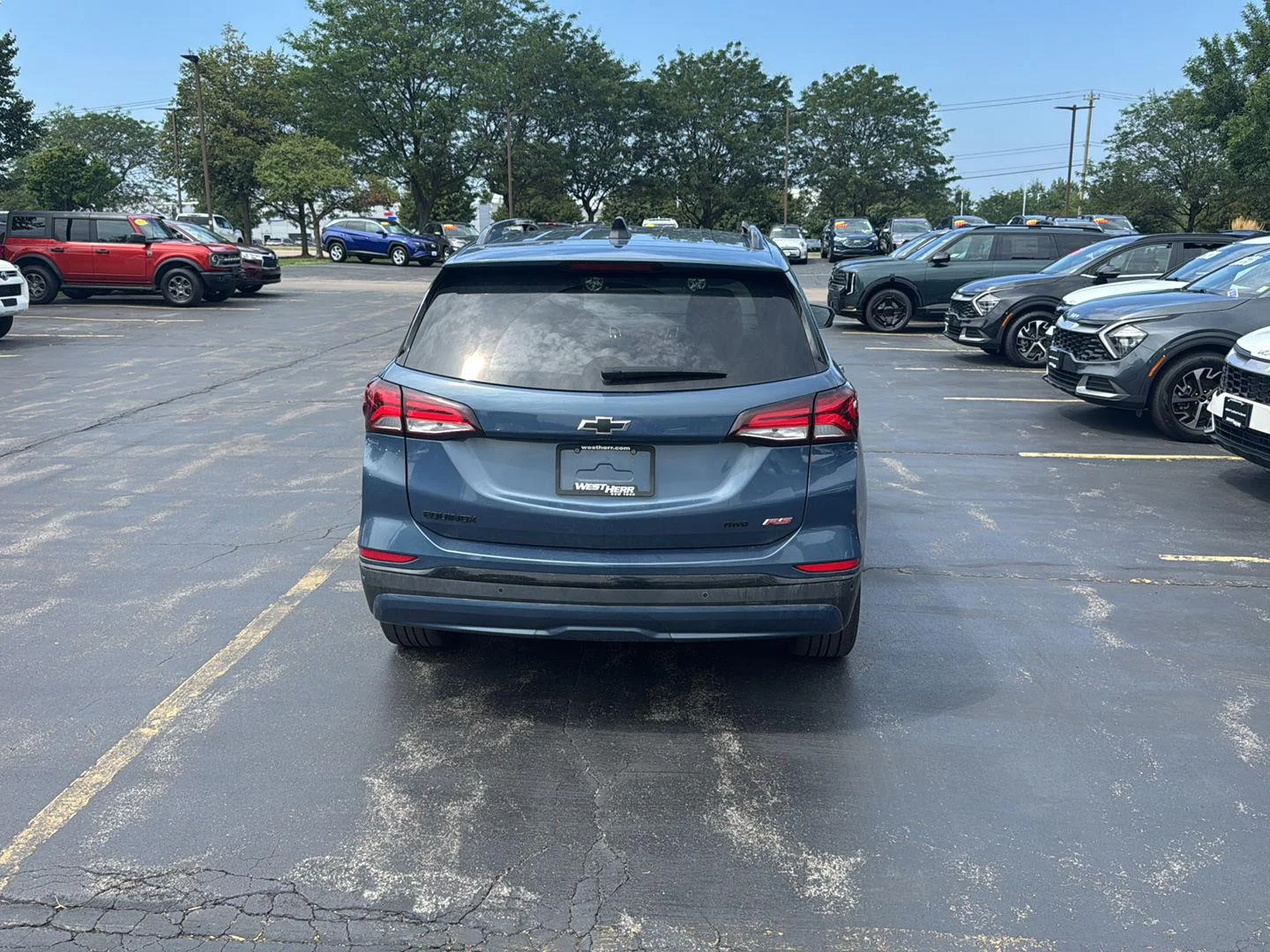 Used 2024 Lakeshore Blue Metallic Chevrolet RS image 6