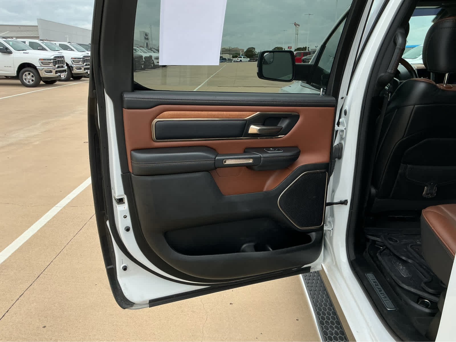 Used 2022 Bright White Clearcoat Ram Longhorn image 18