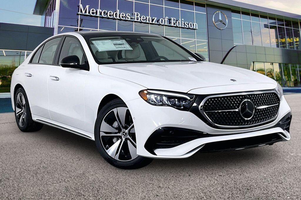 New 2026 Polar White Mercedes-Benz E 350 image 1