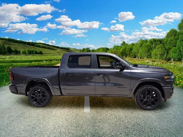 New 2026 Granite Crystal Metallic Clear-Coat Exterior Paint RAM Laramie image 8