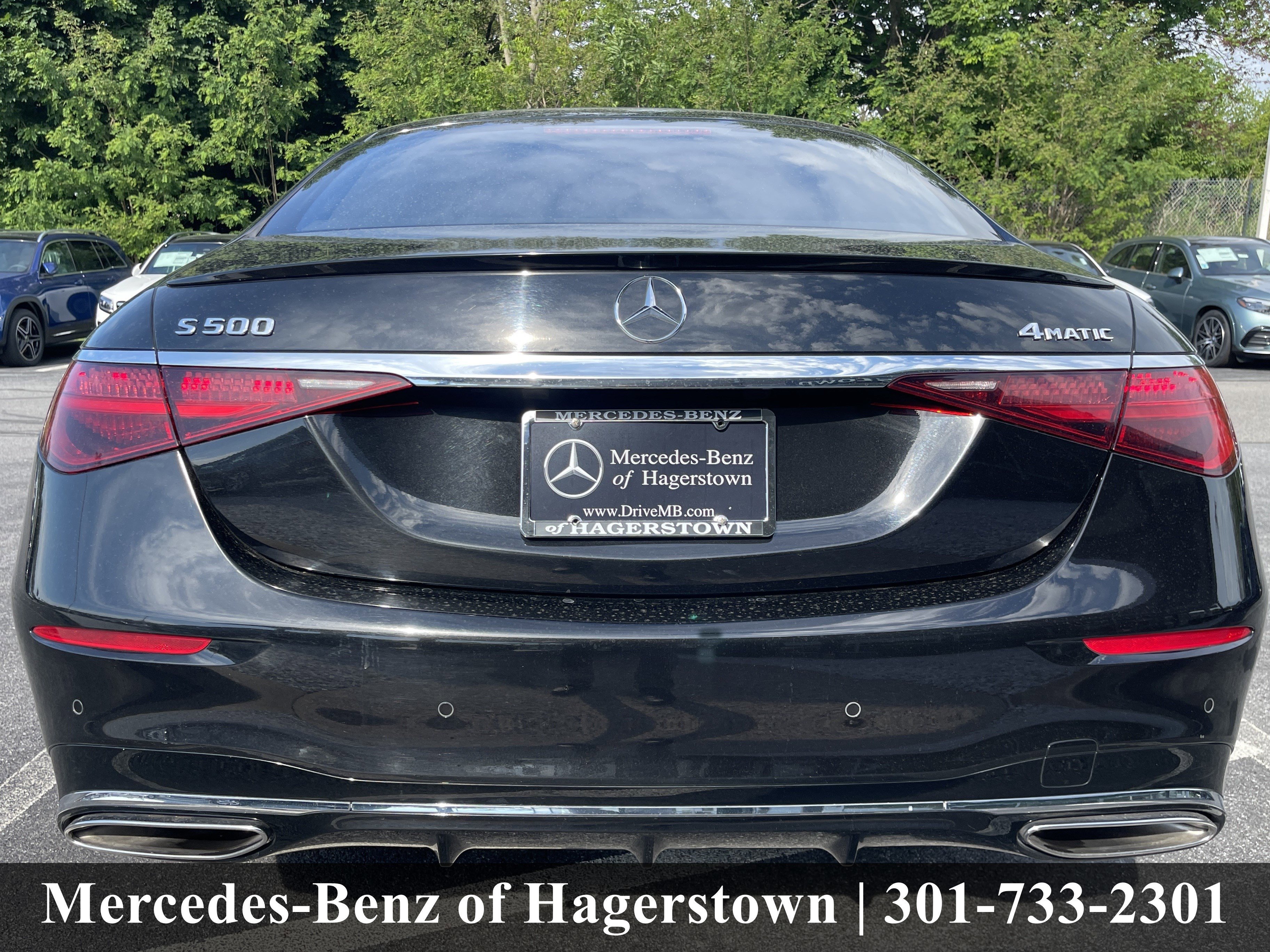 Certified Used 2022 Obsidian Black Mercedes-Benz S 500 4MATIC® Sedan image 37