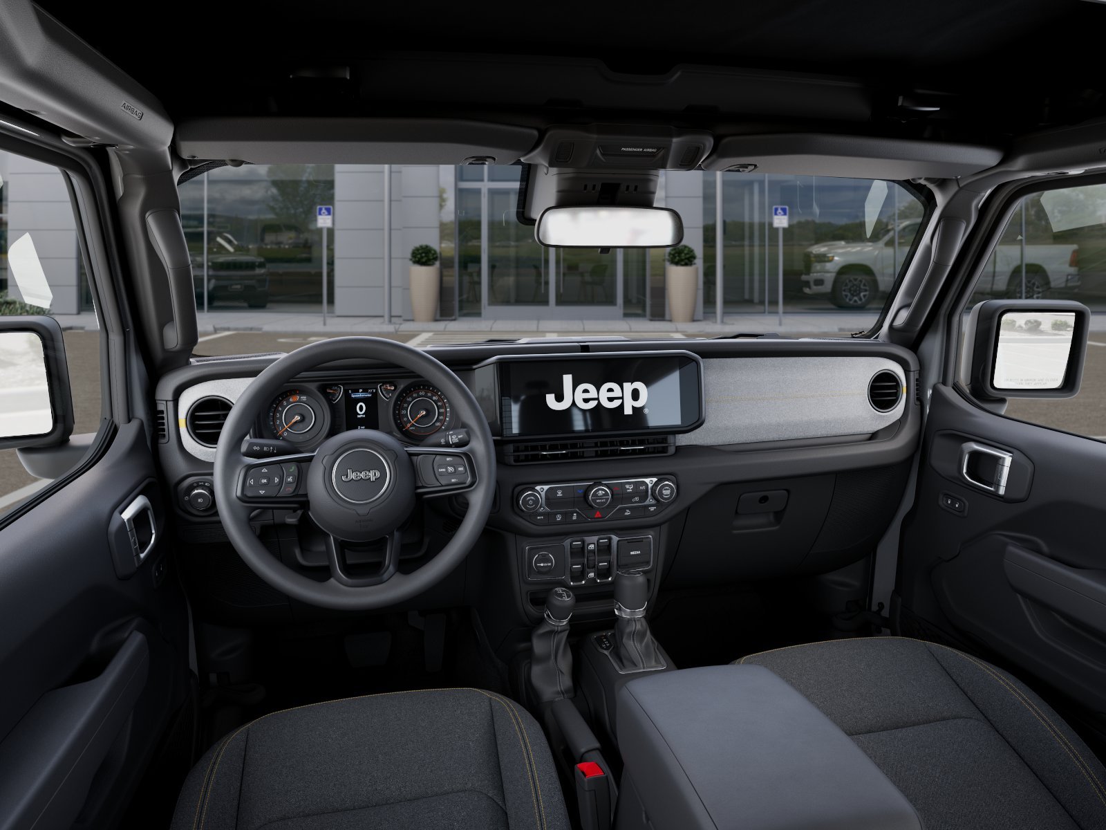 New 2026 Bright White Clearcoat Jeep Sport image 40