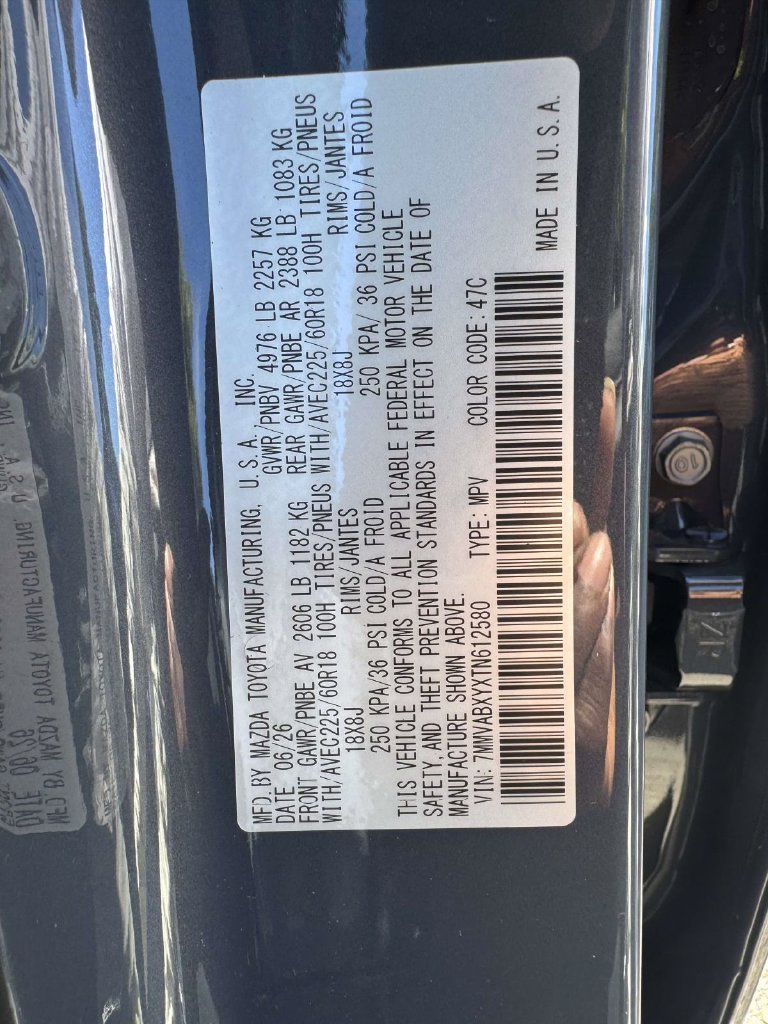 New 2026 Polymetal Gray Metallic Mazda 2.5 Turbo Meridian Edition AWD image 20